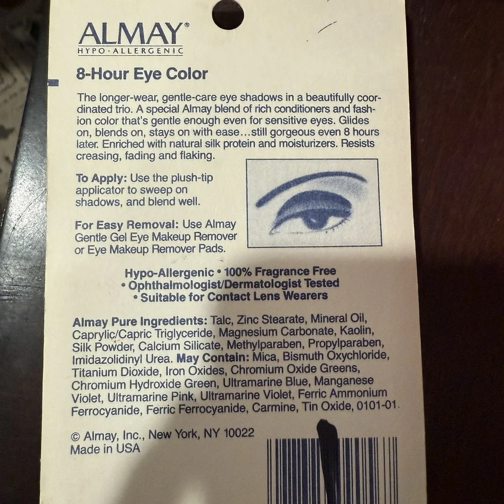 Almay 8-Hour Eye Color Smoky Quartz 09056  EyeShadow‎ Palette NOS VTG Rare